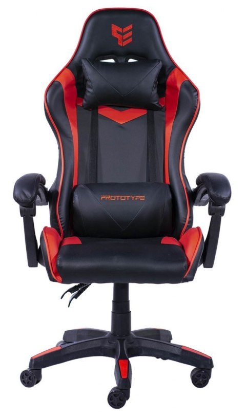 Krzesło dla graczy Ekoskóra FOT-430-CZERWO