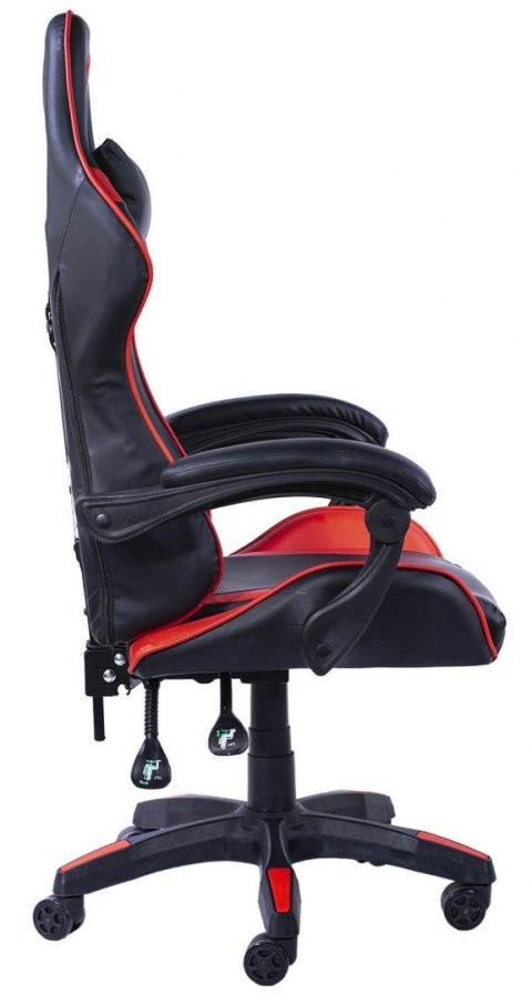 Krzesło dla graczy Ekoskóra FOT-430-CZERWO
