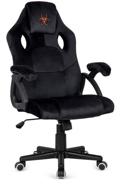 Krzeslo dla gracza Alcantara FOT-422-CZERN