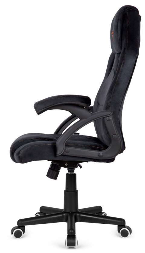 Krzeslo dla gracza Alcantara FOT-422-CZERN
