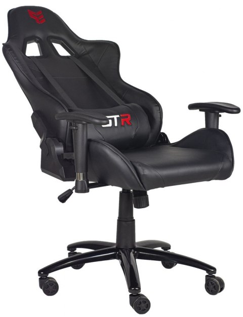 Fotel ergonomiczny gamingowy Ekoskóra FOT-440-CZERN