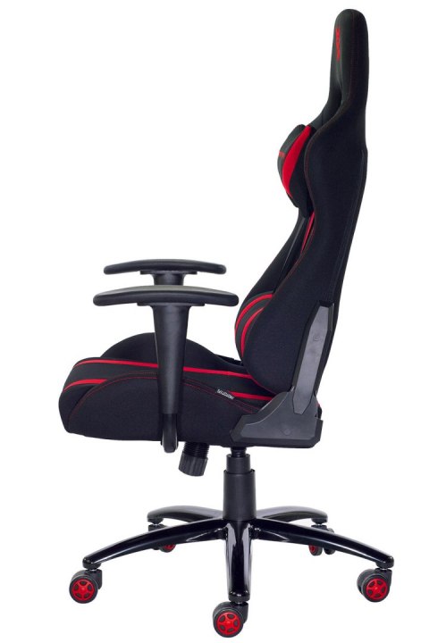 Krzesło do biurka gamingowe Tkanina FOT-438-CZERWO