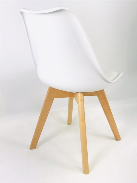 Krzesło w stylu skandynawskim KRZE-1903-BIEL