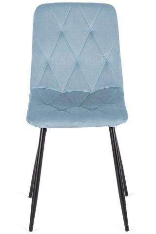 Krzesło jasnoniebieskie Velvet KRZE-1923-NIEB-J