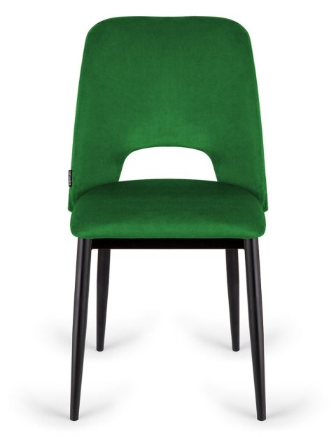 Krzesło zielone welurowe Velvet KRZE-1919-ZIEL