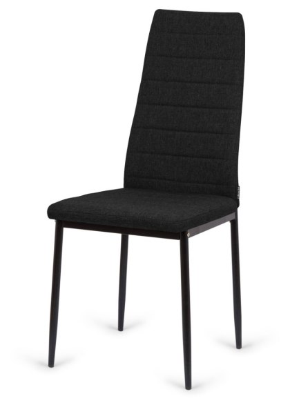 Krzesło welurowe czarne Velvet KRZE-1908-CZERN