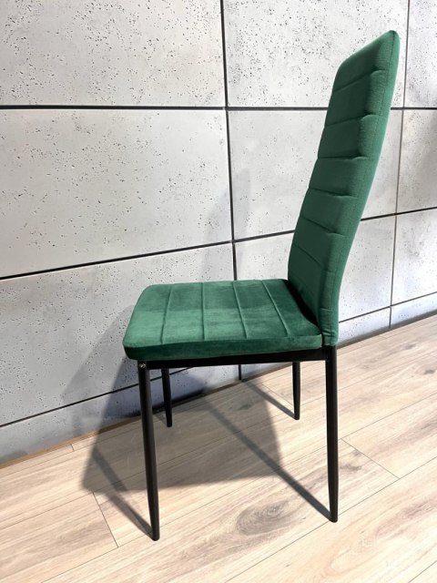 Krzesło welurowe zielone Velvet KRZE-1908-ZIEL