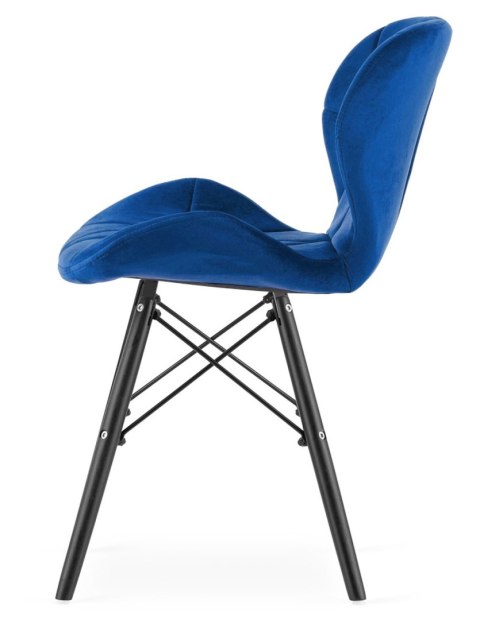 Krzesło niebieskie Velvet KRZE-1912-NIEB