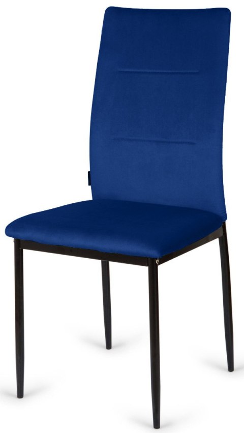 Tapicerowane krzesła 4 sztuki Velvet KRZE-1910-NIEB-4X