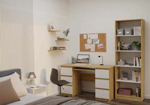 Biurko 130 cm BIUR-705-ART-BIEL-MAT