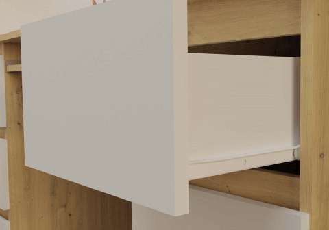 Biurko 130 cm BIUR-705-ART-BIEL-MAT