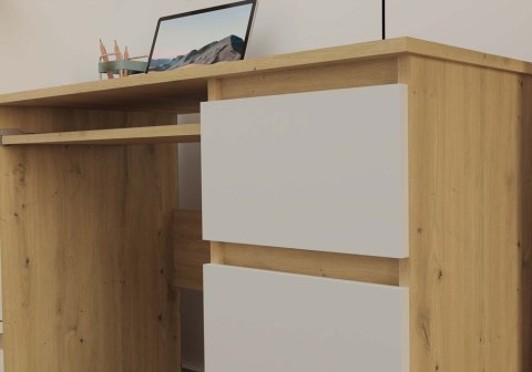 Biurko 130 cm BIUR-705-ART-BIEL-MAT