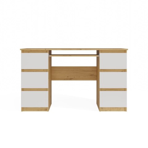 Biurko 130 cm BIUR-705-ART-BIEL-MAT