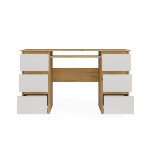 Biurko 130 cm BIUR-705-ART-BIEL-MAT