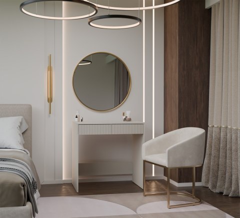 Biurko 80 cm szerokości BIUR-729-KASZ-LAM