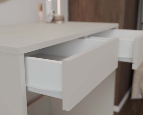 Biurko z 2 szufladami BIUR-729-KASZ