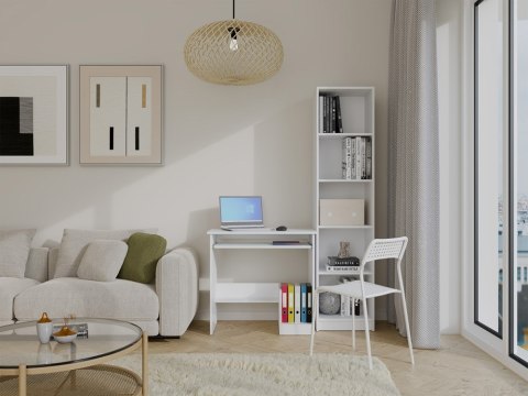 Biurko pod komputer BIUR-726-BIEL-MAT