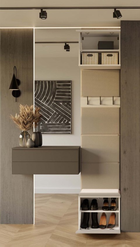 Garderobianka z siedziskiem GAR-108-1W-KASZ