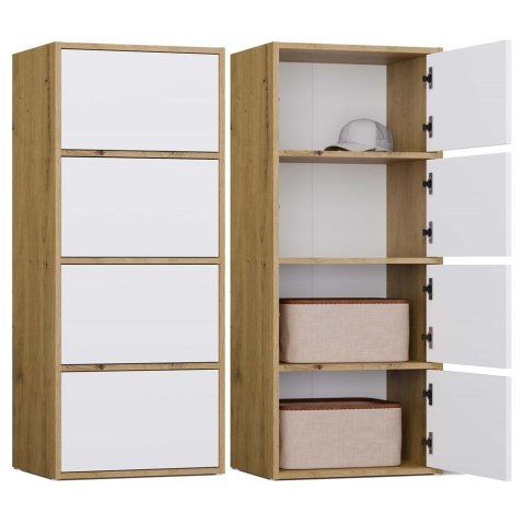 Komoda czterodrzwiowa KOM-935-ART-BIEL-MAT