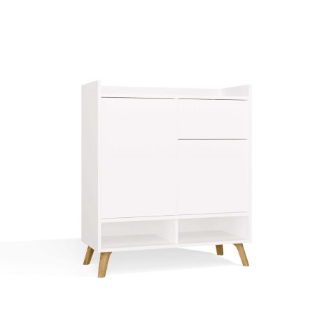 Komoda na przewijak KOM-934-BIEL-MAT