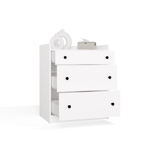 Komoda pod przewijak KOM-933-BIEL-MAT