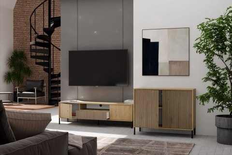 Komoda z półkami KOM-940-ART-LAM