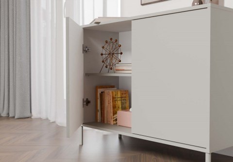 Komoda z drzwiami KOM-940-KASZ-LAM-GŁ