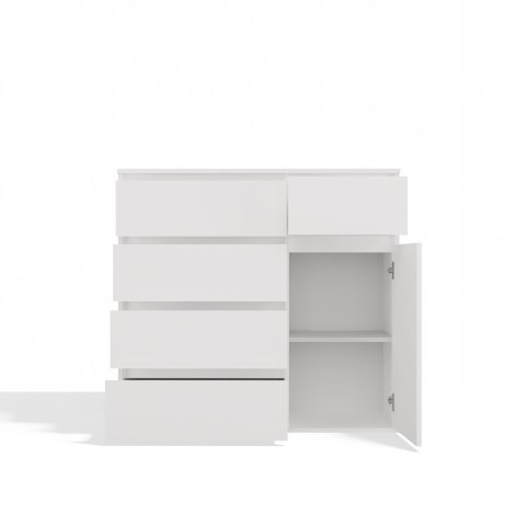 Komoda biała 100 cm KOM-932-BIEL-MAT