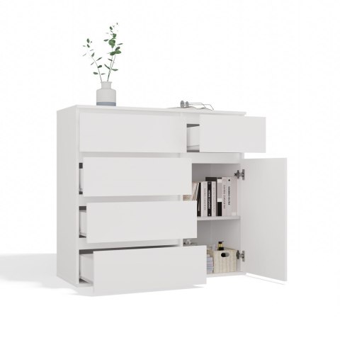 Komoda biała 100 cm KOM-932-BIEL-MAT