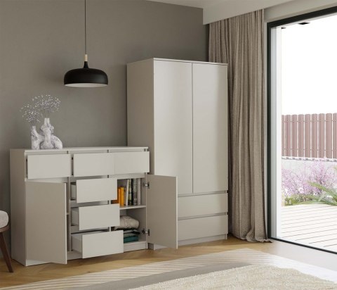 Pojemna komoda 120x40x100cm KOM-931-KASZ