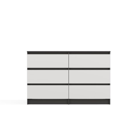 Komoda z szufladami do sypialni KOM-904-ANT-BIEL-MAT