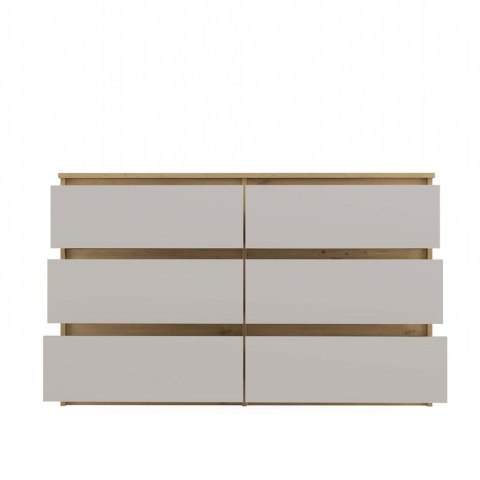 Komoda do sypialni z szufladami KOM-904-ART-KASZ