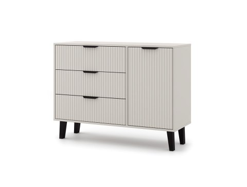 Komoda ryflowana KOM-929-KASZ-LAM