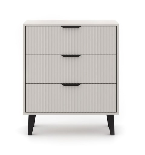 Ryflowana komoda KOM-926-KASZ-LAM