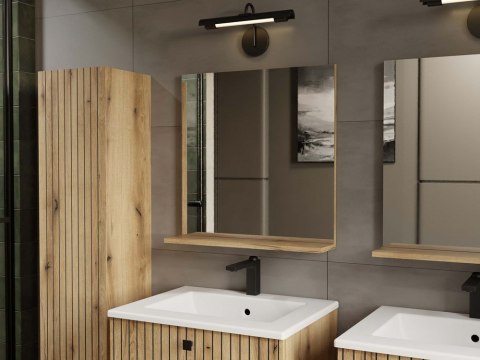 Lustro z półką do łazienki LAZ-1325-EVO-LUS-60