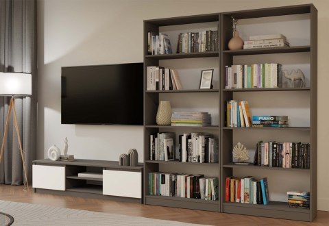 Szafka pod telewizor 140 cm RTV-502-ANT-BIEL-MAT