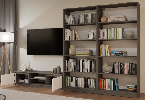 Szafka pod telewizor 140 cm RTV-502-ANT-BIEL-MAT