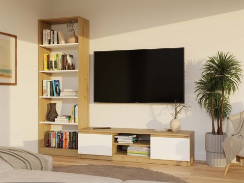 Niska komoda pod telewizor 140cm RTV-502-ART-BIEL-MAT