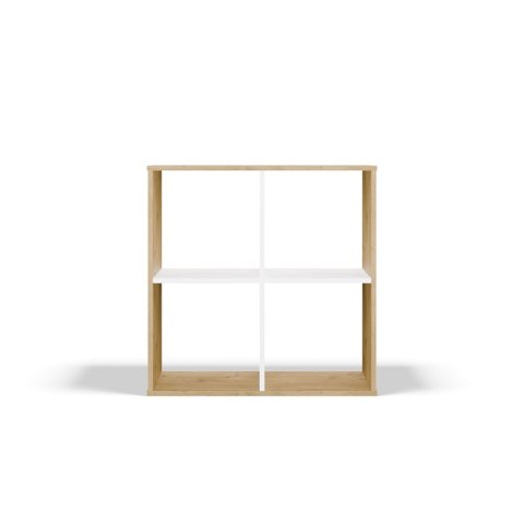 Regał kwadratowy 2x2 RE-1407-ART-BIEL-MAT