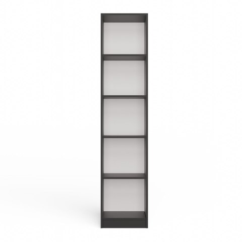 Regał na książki szerokość 40 cm RE-1401-ANT-BIEL-MAT