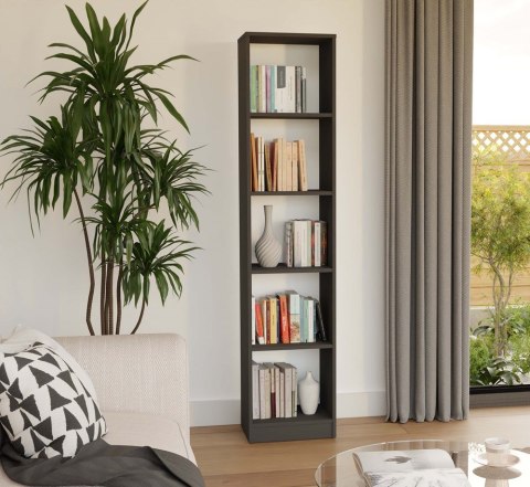 Regał na książki szerokość 40 cm RE-1401-ANT-BIEL-MAT