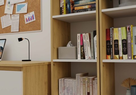 Regał szerokość 40 cm RE-1401-ART-BIEL-MAT