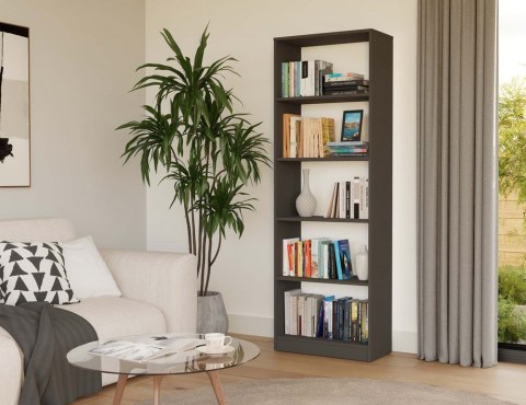 Regał szerokość 60 cm RE-1403-ANT-BIEL-MAT