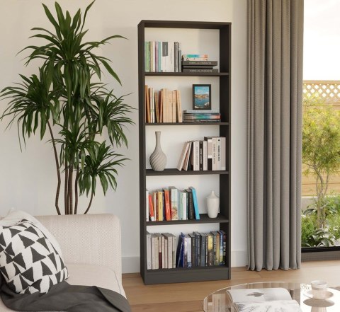 Regał szerokość 60 cm RE-1403-ANT-BIEL-MAT