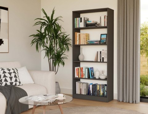 Regał szerokość 80 cm RE-1404-ANT-BIEL-MAT