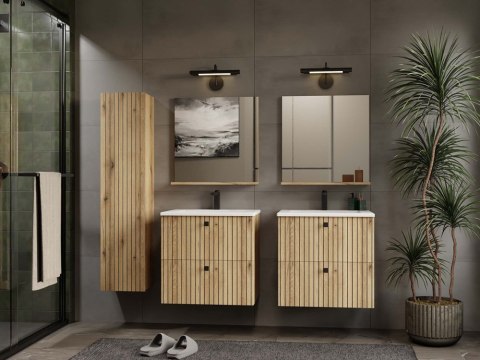 Szafka wisząca z umywalką 60 LAZ-1325-EVO-60CM+UMY