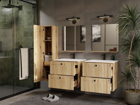 Szafka wisząca z umywalką 60 LAZ-1325-EVO-60CM+UMY