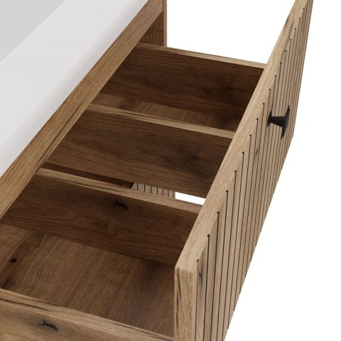 Szafka wisząca z umywalką 60 LAZ-1325-EVO-60CM+UMY