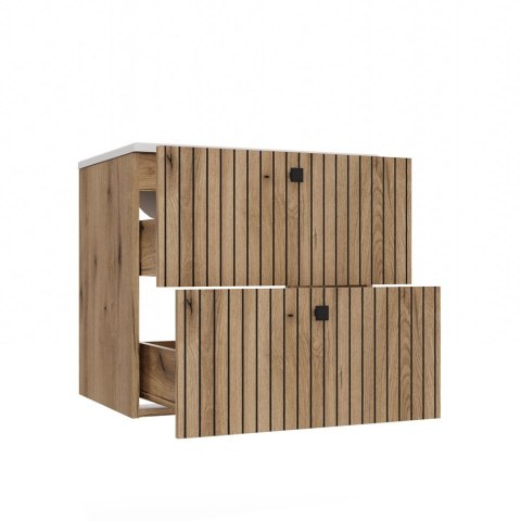 Szafka wisząca z umywalką 60 LAZ-1325-EVO-60CM+UMY