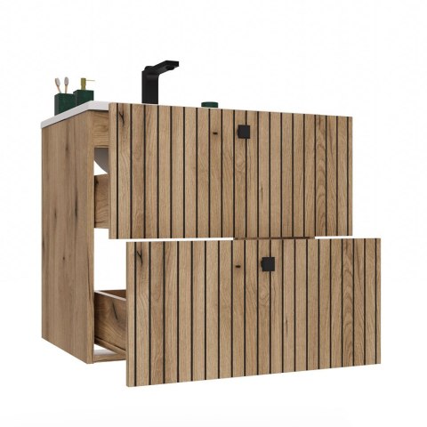 Szafka wisząca z umywalką 60 LAZ-1325-EVO-60CM+UMY